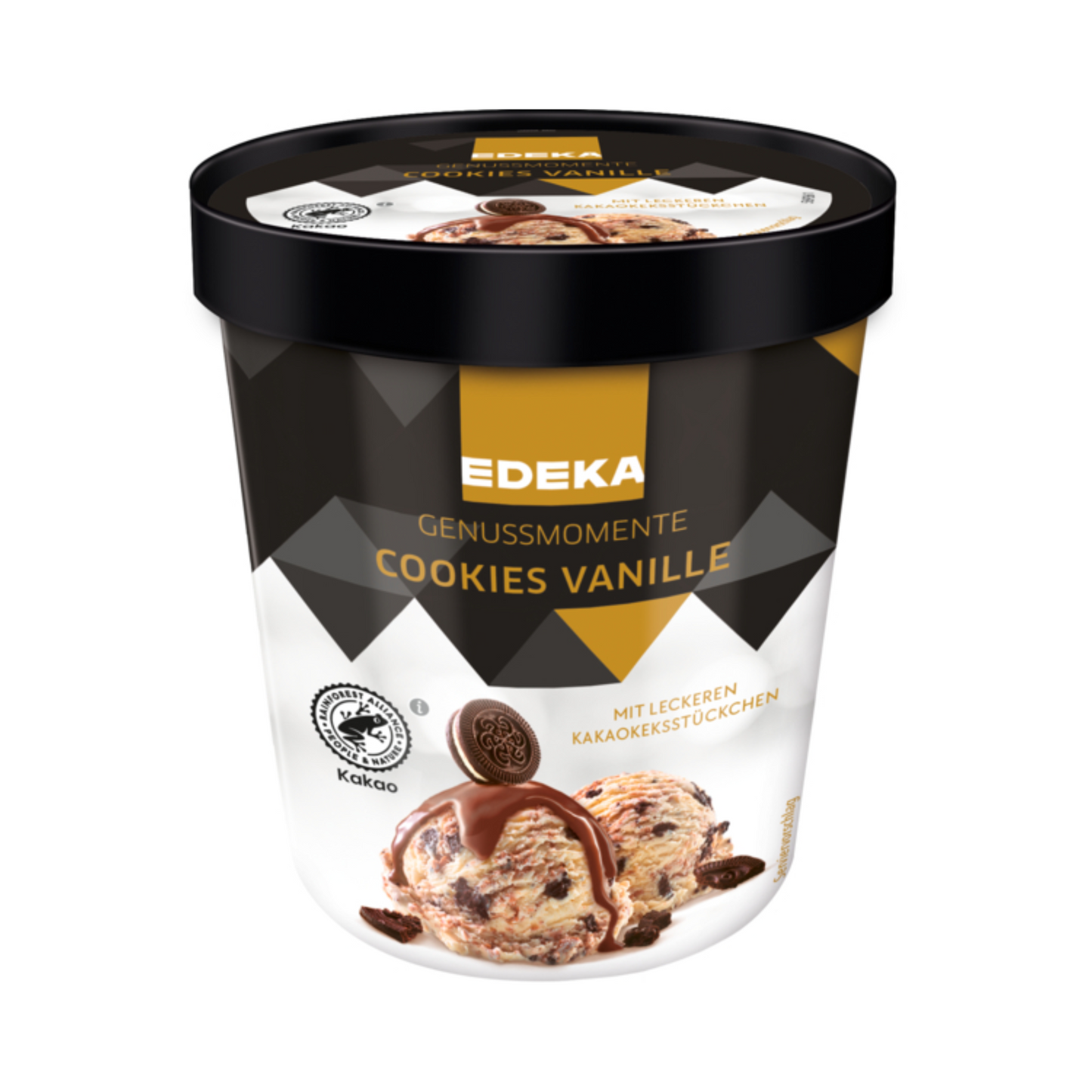 EDEKA Genussmomente Eiscreme Cookies Vanille 500ml