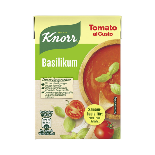 Knorr Tomato al Gusto Basilikum 370g
