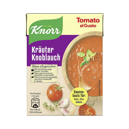 Knorr Tomato al Gusto Kräuter-Knoblauch 370g