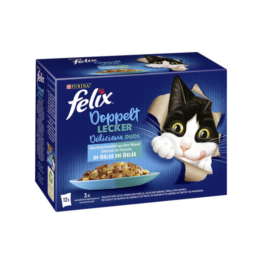 Felix Doppelt Lecker Geschmacksvielfalt aus dem Wasser 12x85g
