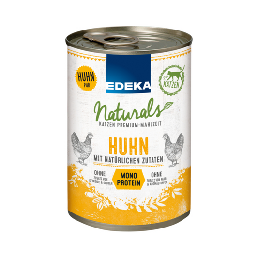 EDEKA Naturals Monoprotein Huhn für Katzen 400g