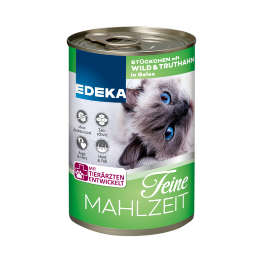 EDEKA Feine Mahlzeit Wild und Truthahn 400g