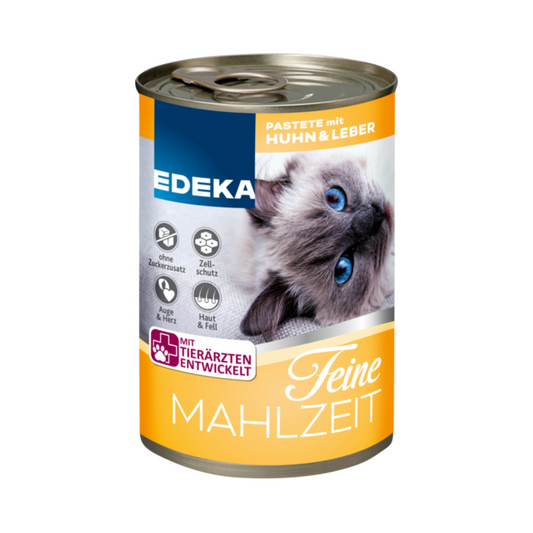 EDEKA Herzstücke Feine Mahlzeit Pastete mit Huhn&Leber 400g