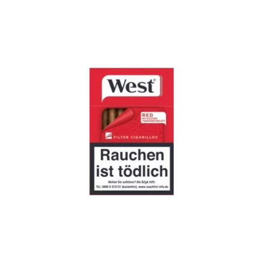 West Red Filterzigarillo 17ST 3,10