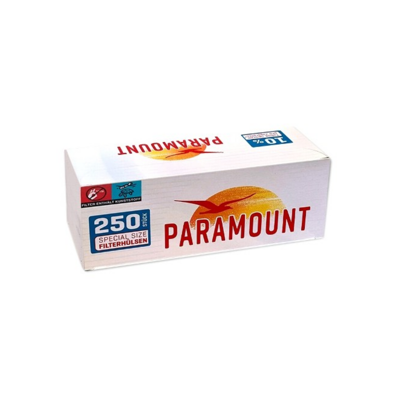 Paramount Red Zigarettenhülsen 250ST