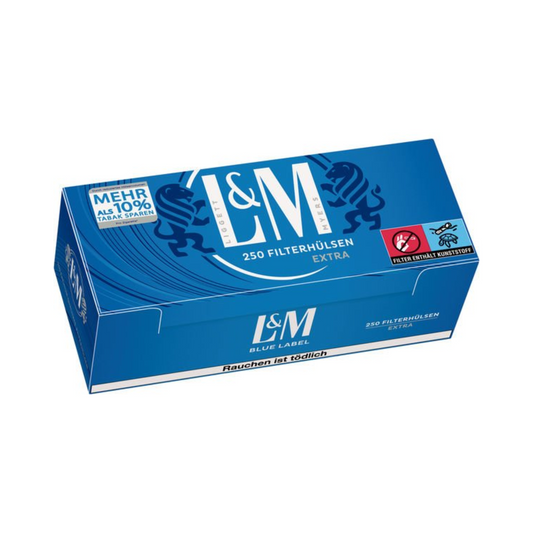 L&M Blue Label Extra Hülsen 250ST