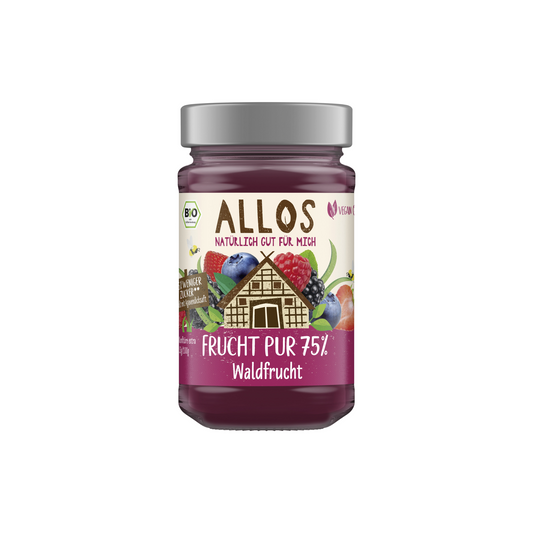 Bio Allos Frucht Pur Waldfrucht Marmelade 250g
