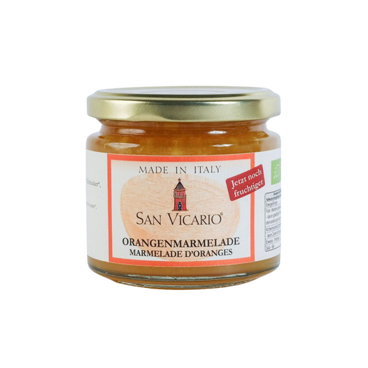 Bio San Vicario Orangenmarmelade 240g