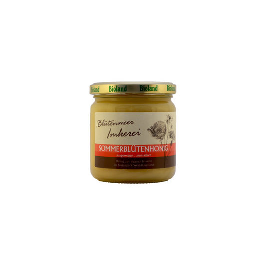Bio Blütenmeer Sommerblütenhonig 500g