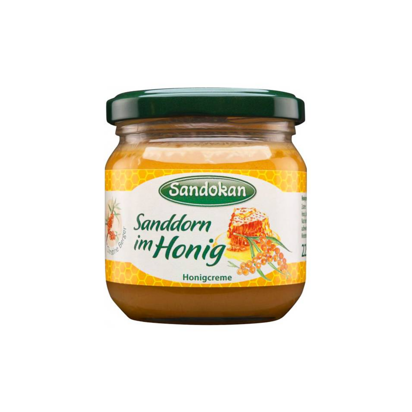 Sandokan Honig mit Sanddorn 225g