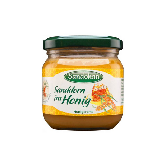 Sandokan Honig mit Sanddorn 225g