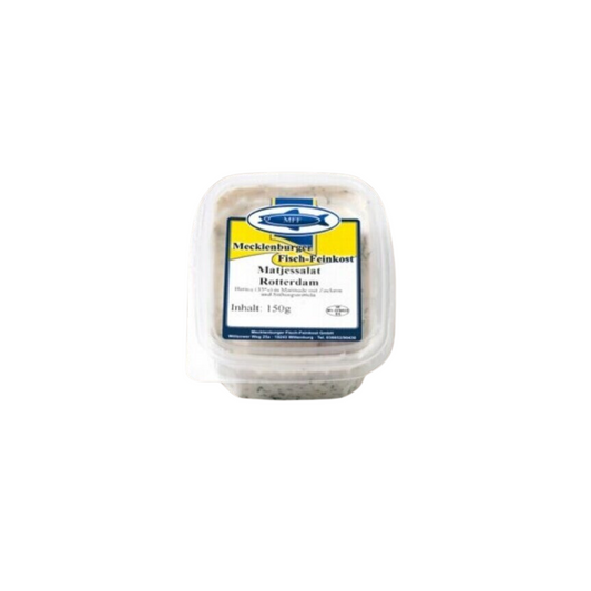 Mecklenburger Fisch Feinkost Matjessalat Rotterdam 150g