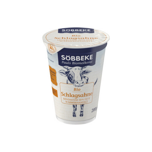 Bio Söbbeke Sahne 30% 200g