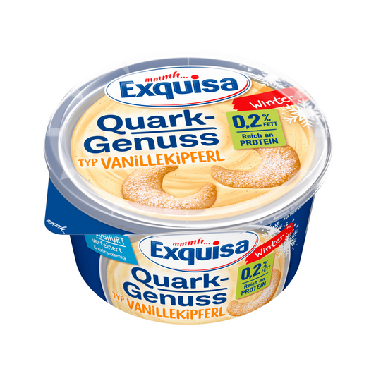 Exquisa Fruchtquark Vanillekipferl 500g