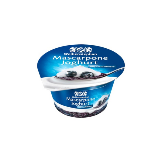 Weihenstephan Joghurt mit Mascarpone Heidelbeere 150g