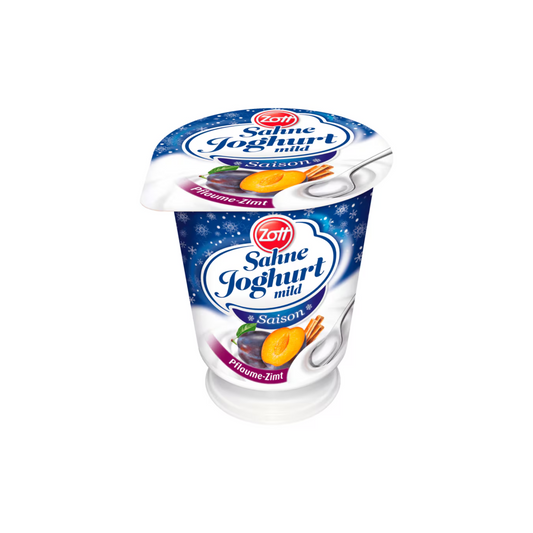 Zott Sahnejoghurt Pflaume-Zimt 150g
