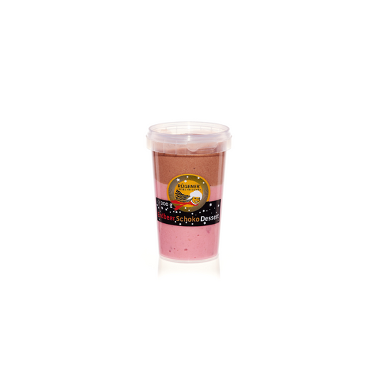 Rügener Inselfrische Dessert Erdbeer Schoko 200g