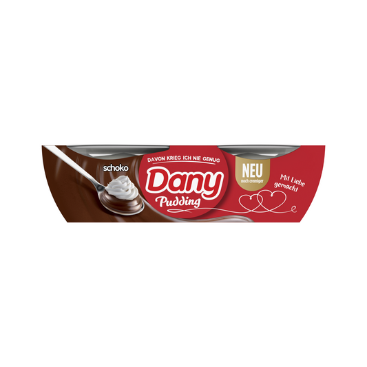 Dany Pudding Schoko dunkel 2x115g