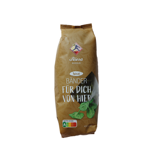 Riesa Spinat-Bandnudeln 400g