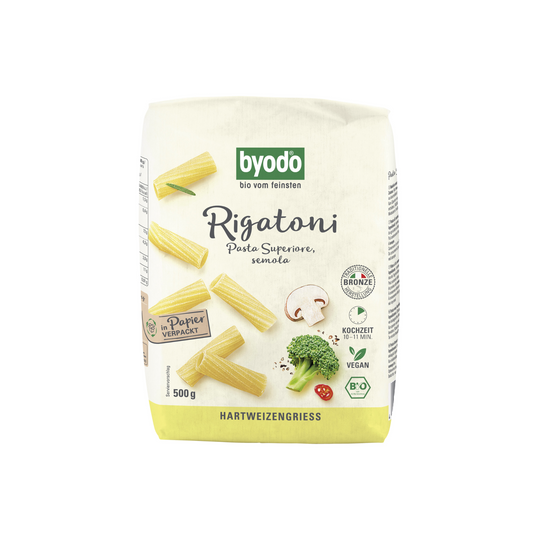 Bio Byodo Rigatoni semola 500g