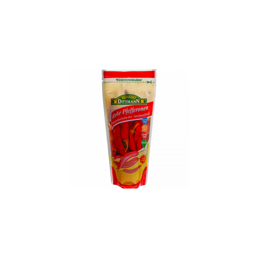 Feinkost Dittmann Rote Pfefferonen 250g