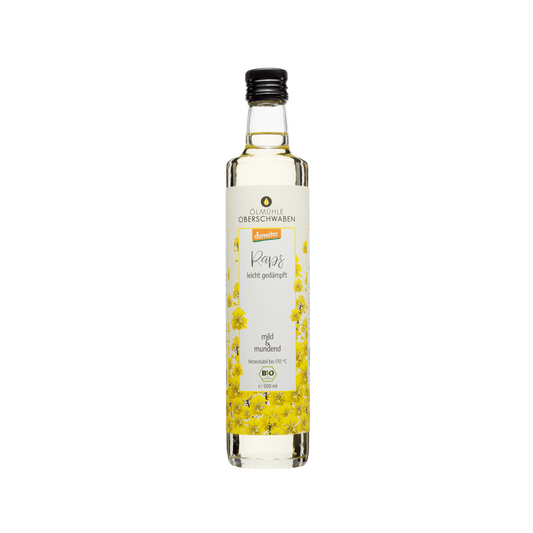 Demeter Ölmühle Oberschwaben Rapsöl leicht gedämpft 500ml