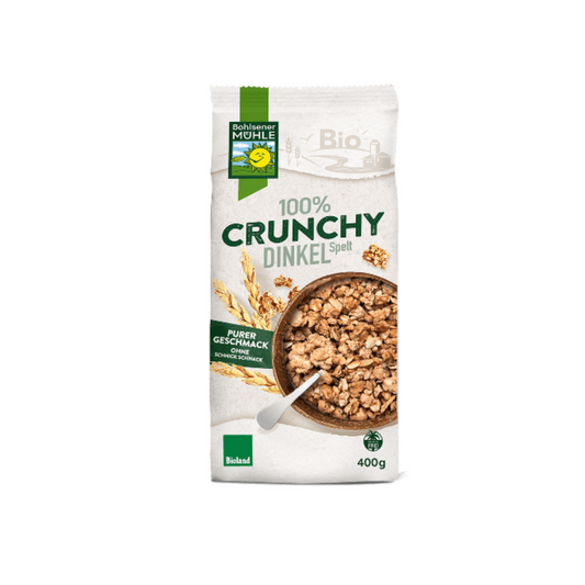Bio Bohlsener Mühle 100% Dinkel Crunchy 400g