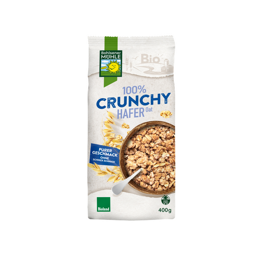 Bio Bohlsener Mühle Hafer Crunchy vegan 400g