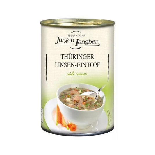 Jürgen Langbein Thüringer Linsentopf 400g