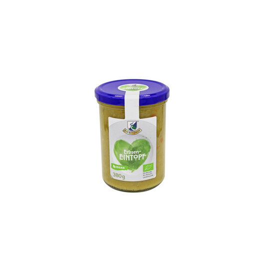 Bio Kiebitzhof Eintopfliebe Erbseneintopf vegan 380ml