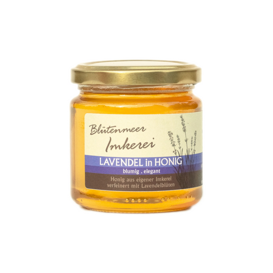 Bio Blütenmeer Imkerei Lavendelhonig 250g