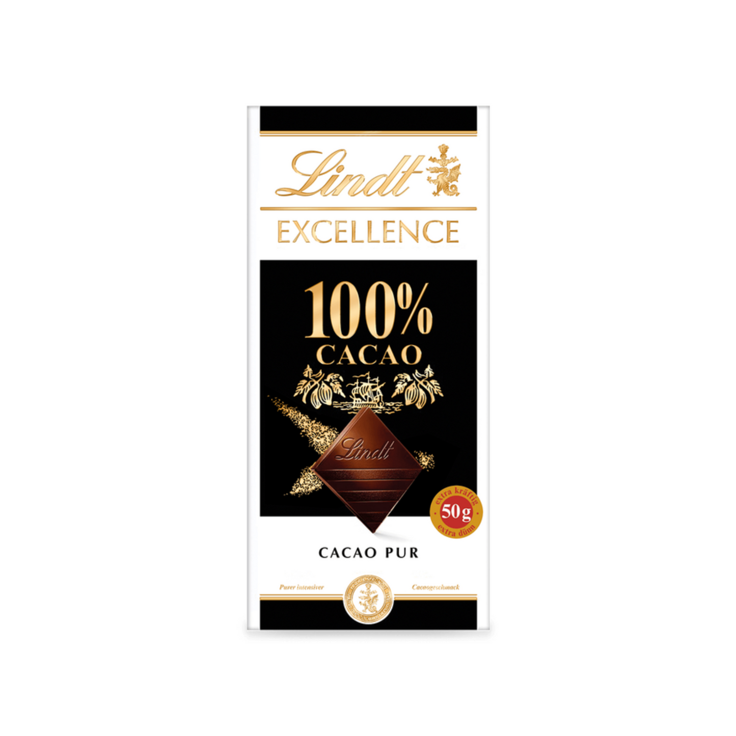 Lindt Excellence 100% 50g