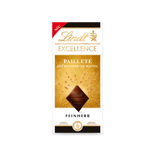 Lindt Excellence Paillete Waffelstückchen 100g
