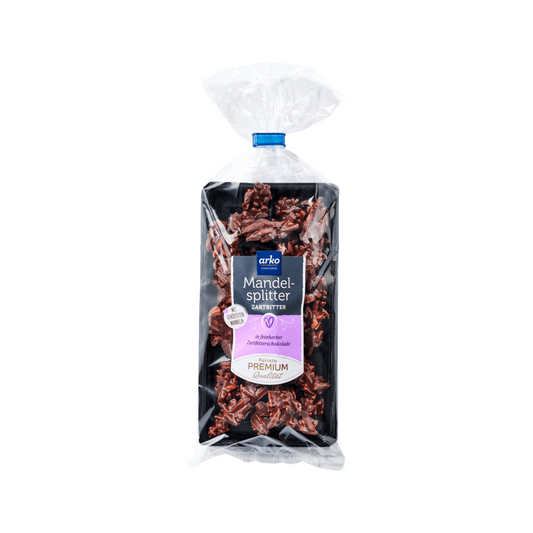 Arko Mandelsplitter Zartbitter 100g