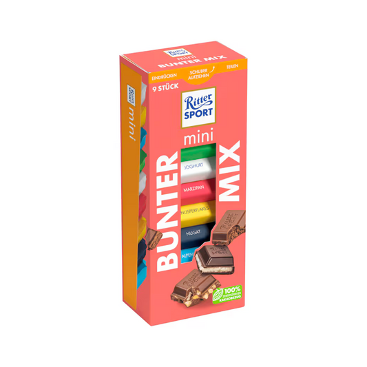 Ritter Sport Mini bunter Mix Turm 150g