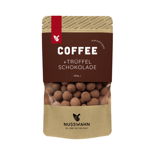 Nusswahn Coffee+Trüffel Schokolade 200g