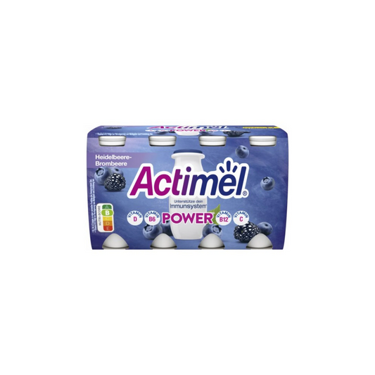 Actimel+ Drink Heidelbeere & Brombeere 6x100g