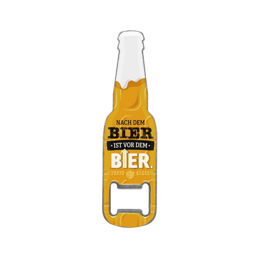 Gruss&Co Flaschenöffner Nach dem Bier ist vor dem Bier Magnet