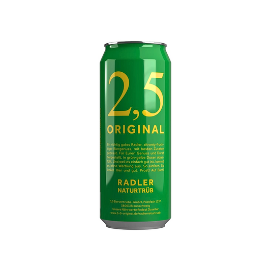2,5 Original Radler naturtrüb 0,5l DPG
