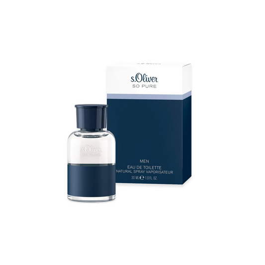 s.Oliver Men So Pure Eau de Toilette Natural Spray 30ml