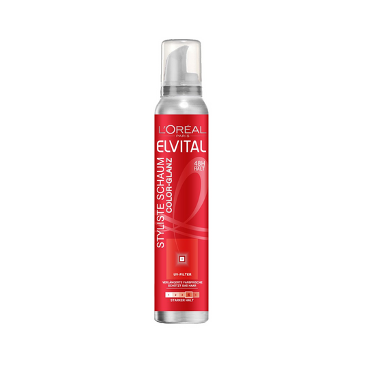 Elvital Schaumfestiger Styliste Color Glanz 150ml
