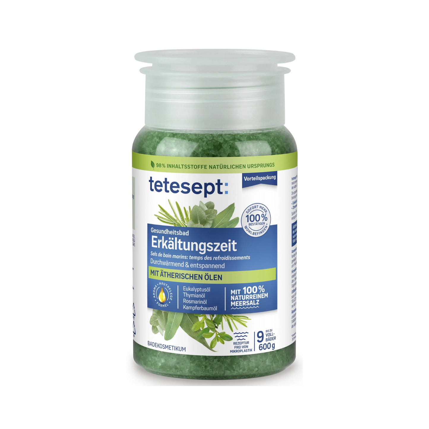 tetesept Meeressalz Erkältung 600g