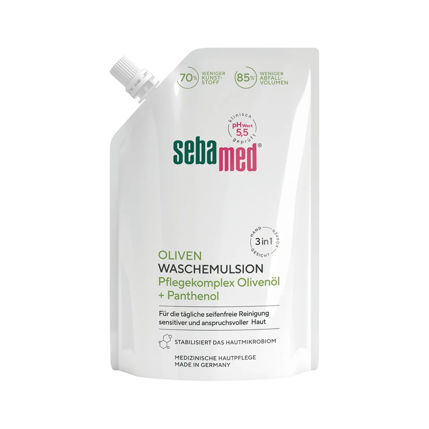 Sebamed Waschemulsion Olive Nachfüllbeutel 400ml