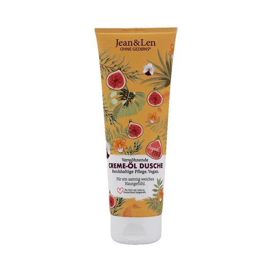 Jean&Len Verwöhnende Creme-Öl Dusche Arganöl/Feige 250ml