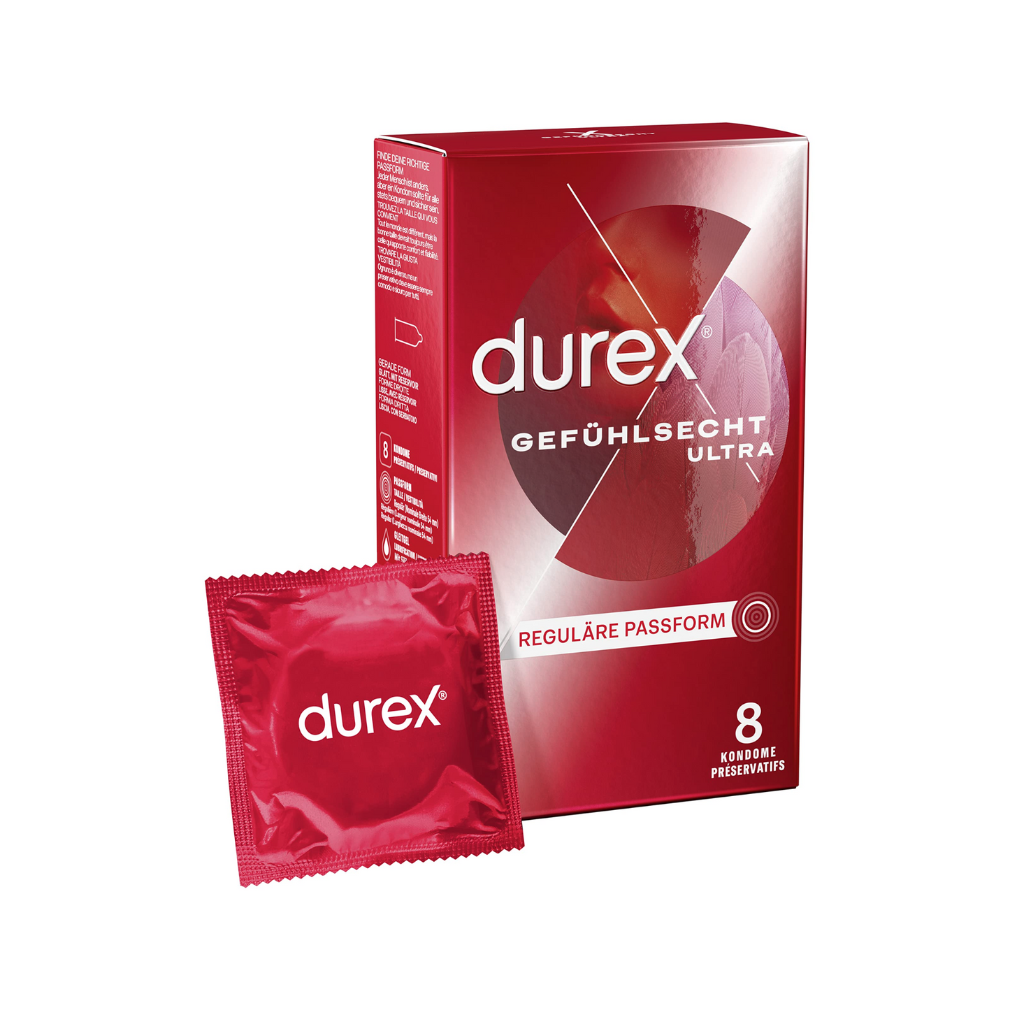 Durex Gefühlsecht Ultra Kondome 8ST