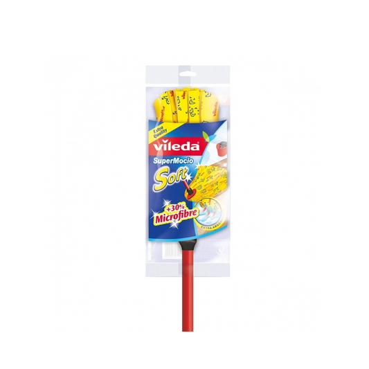 Vileda Super Mocio Soft Wischmop mit Stiel