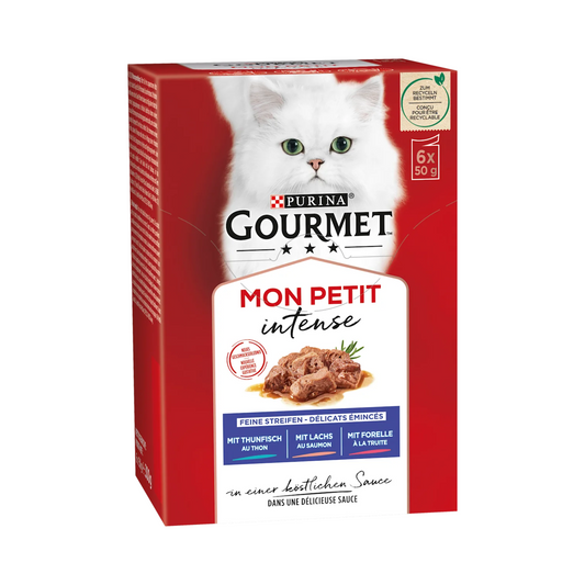 Gourmet Mon Petit Fisch Katzennassnahrung 6x50g