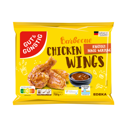 GUT&GÜNSTIG Chicken Wings Barbecue vorgegart 750g VLOG QS ITW