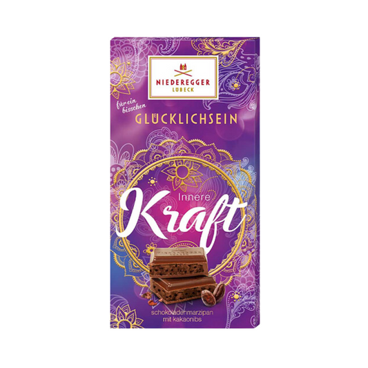 Niederegger Marzipan Tafel-Schokolade Glücklichsein Kraft 110g