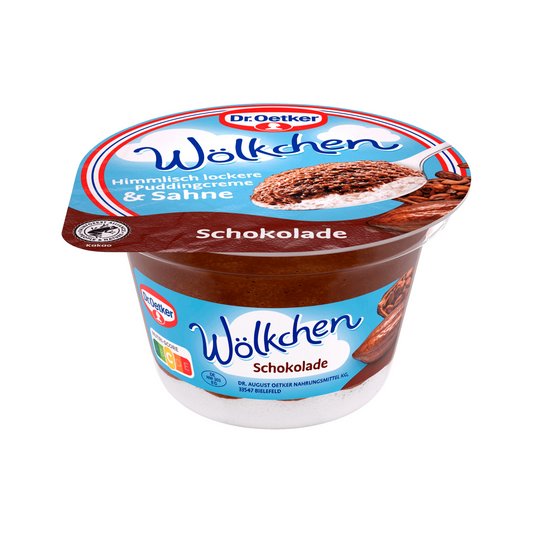 Dr.Oetker Wölkchen Schokolade 125g